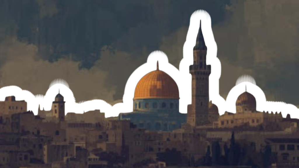 Ilustrasi untuk puisi tentang palestina