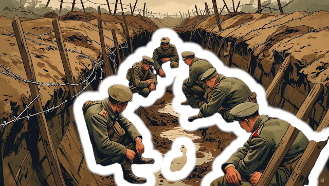 Ilustrasi Ajaran Sun Zi dalam Perang Parit
